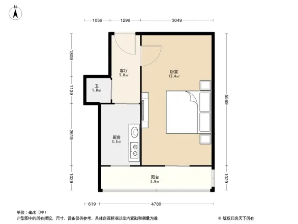 长宁里户型图