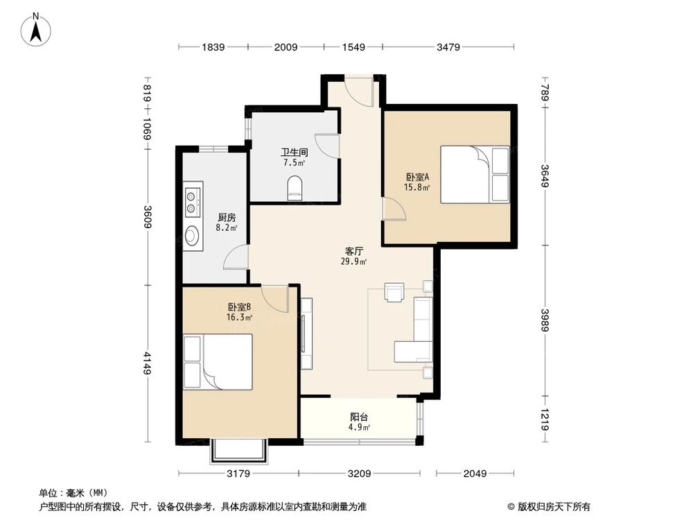 相似户型图