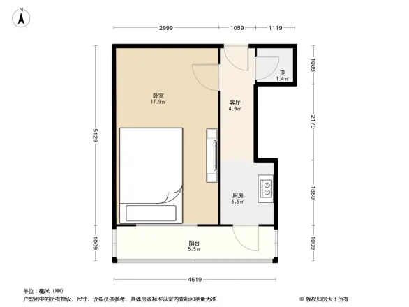 长宁里户型图