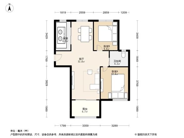 金科廊桥水岸户型图