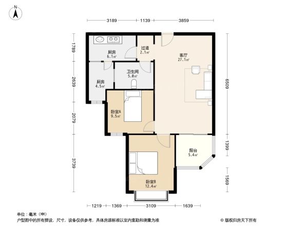 恒大山水城户型图