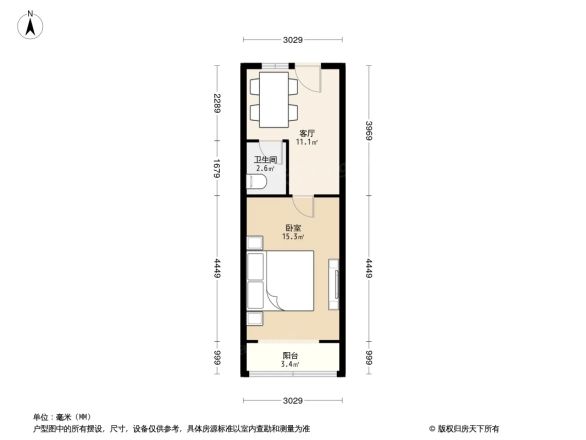 金蝉北里21号院户型图