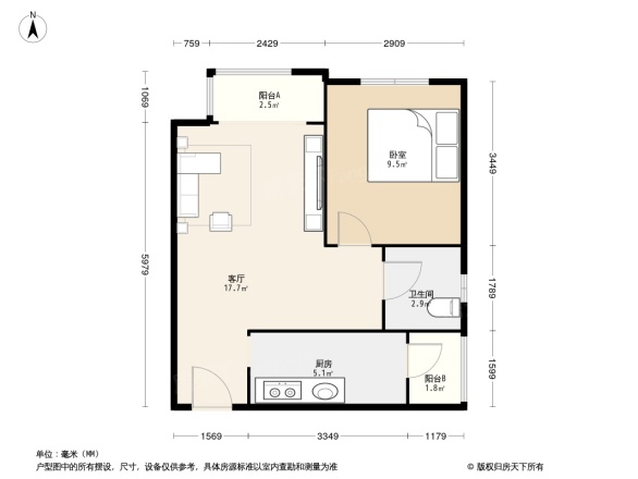 宝翠花都探景园户型图