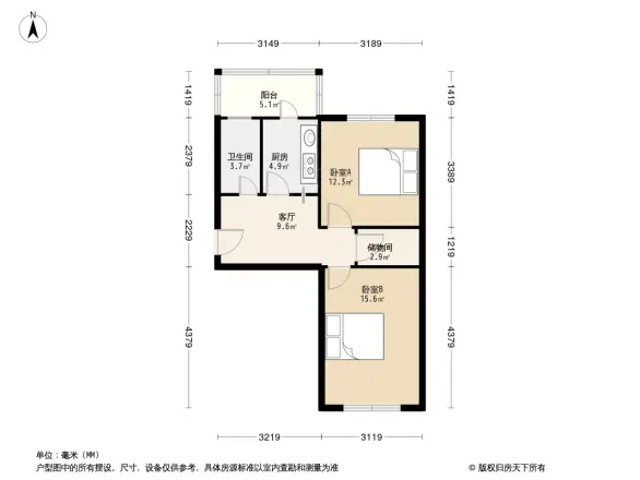 乌江南里户型图