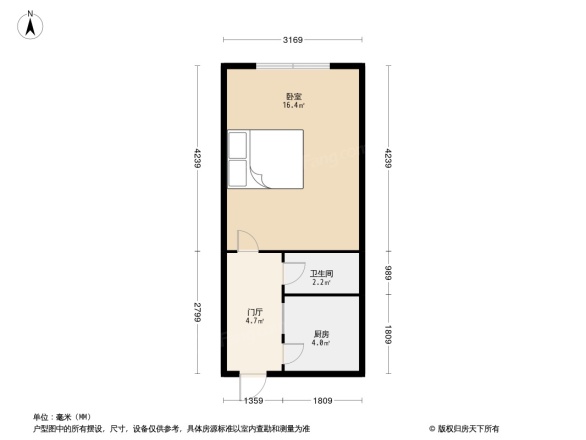 照耀里户型图