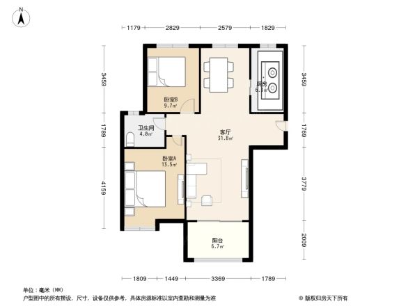 金科廊桥水岸户型图