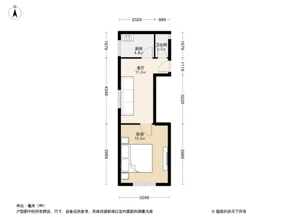 月西里户型图