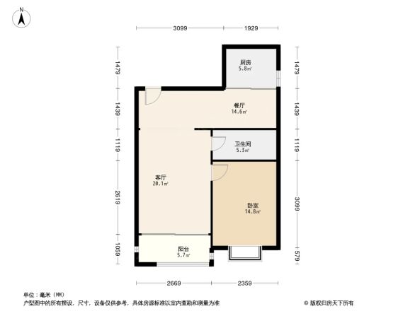 象屿名城户型图