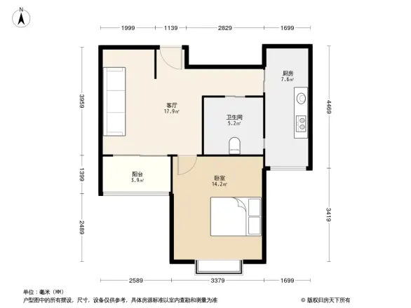 鹏丰苑户型图