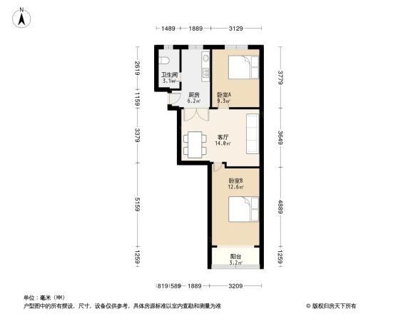 纪念一小区户型图