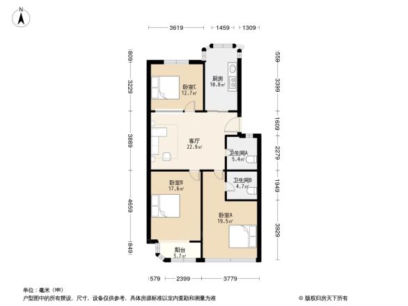 水清二村户型图