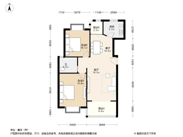 西部名邸户型图