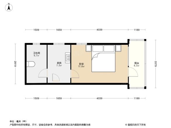 白玉新村户型图