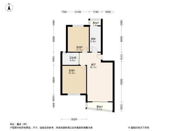 绿川馨康苑户型图