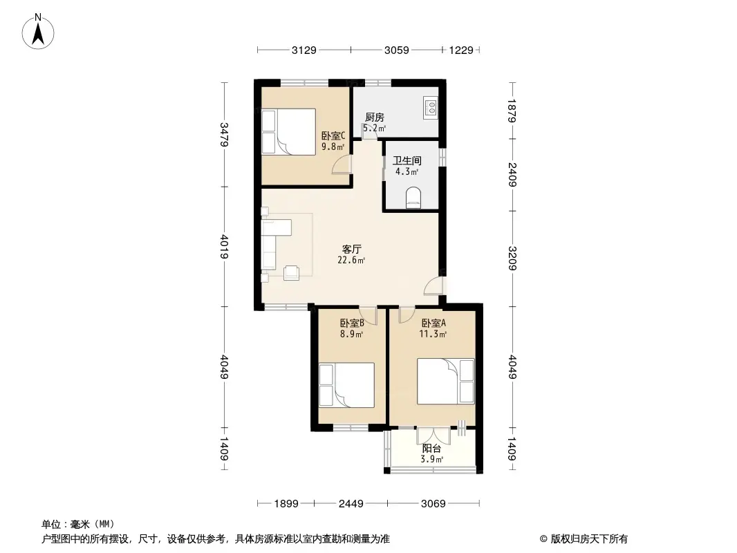 金都花好悦园户型图图片