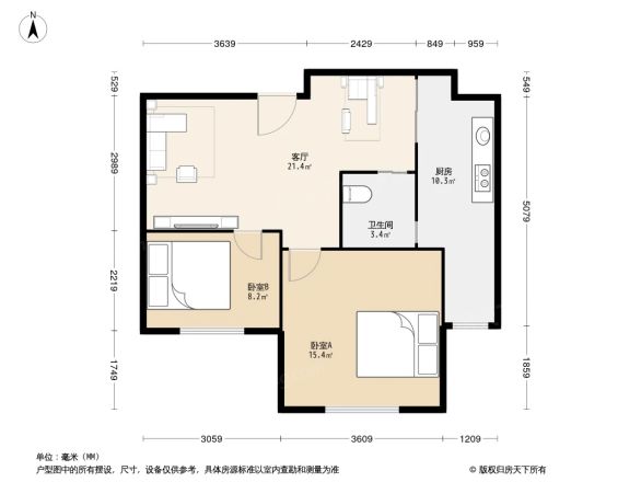 都市富苑户型图