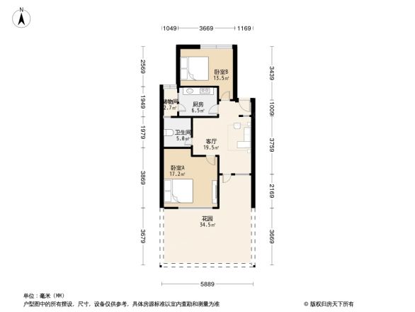 灵芝公寓户型图
