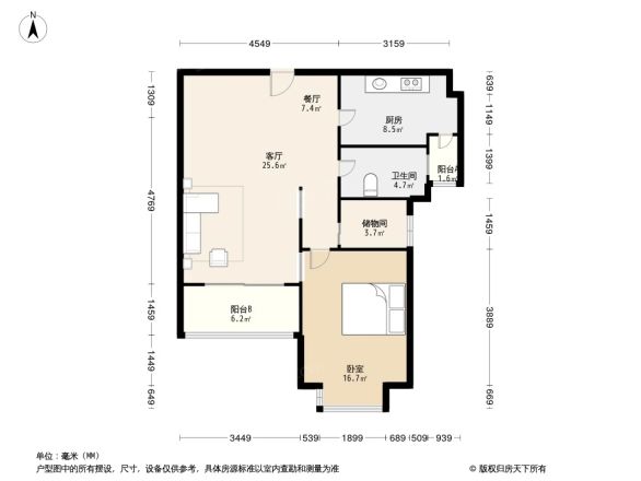 凯旋华庭户型图