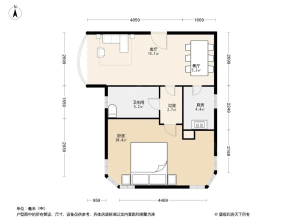 四方新城户型图