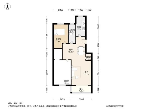 凯成苑户型图