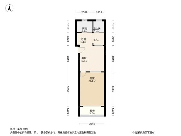 水清二村户型图