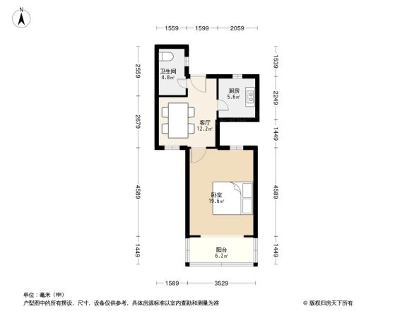宝林二村户型图