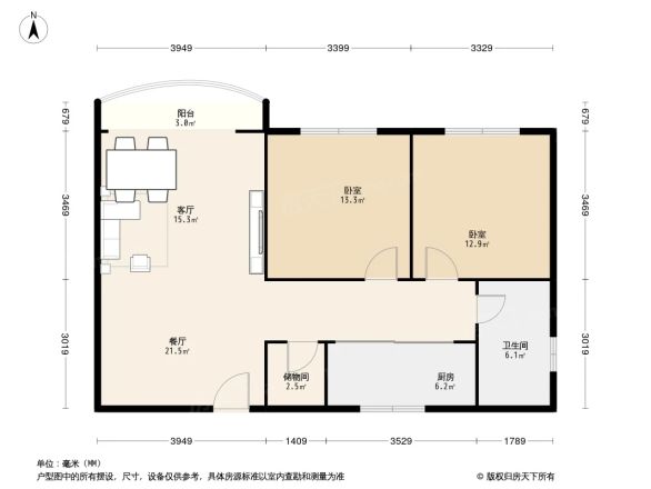 五星公寓户型图