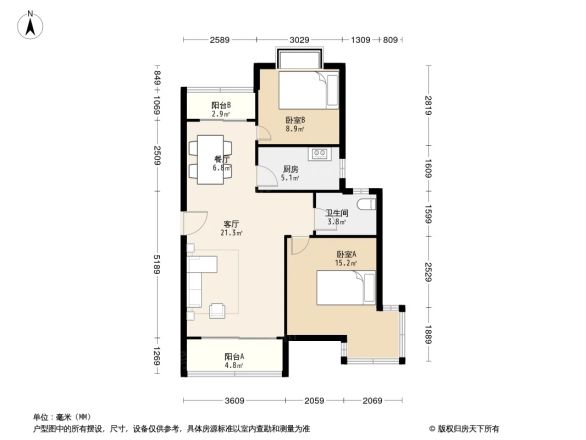 中城绿苑户型图