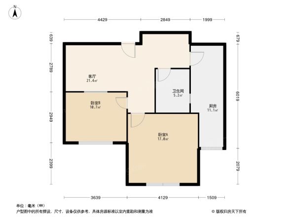 都市富苑户型图