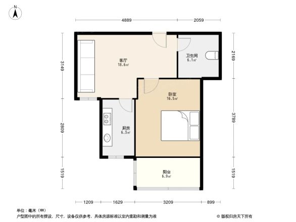 龙沟新苑户型图