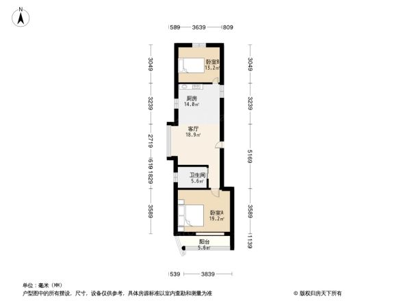 万峰小区户型图