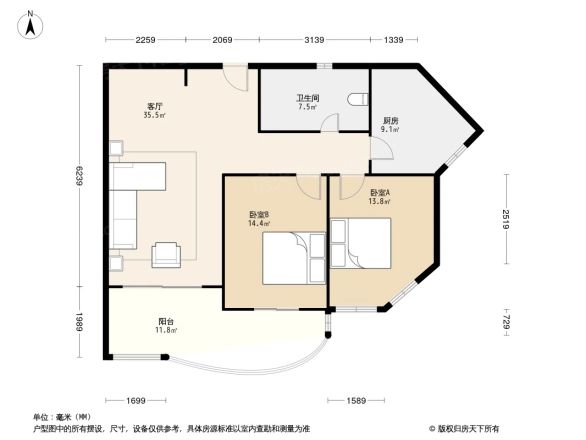 梓树园户型图