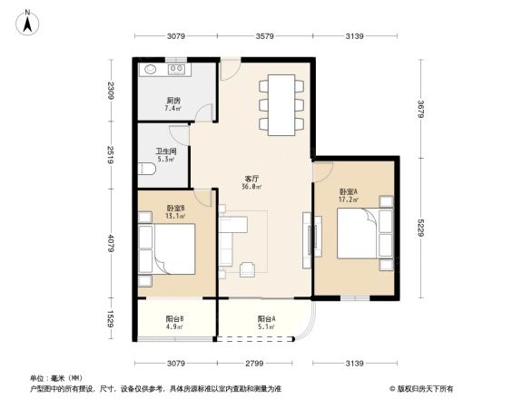 丁香公寓户型图