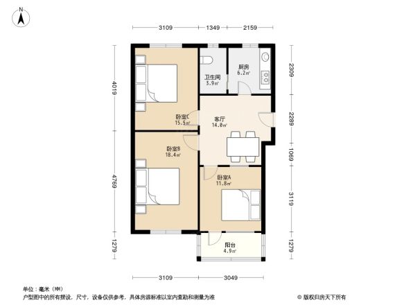人乐一村户型图