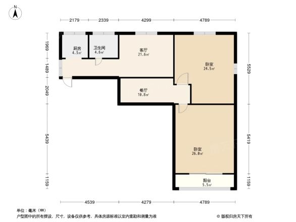 仁宝公寓户型图