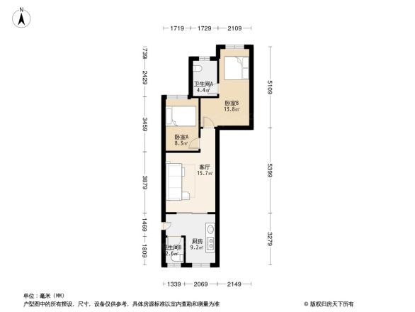 黄楼花苑户型图
