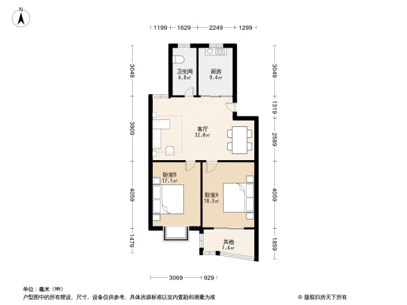 丽景华庭户型图