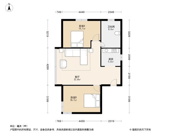 万峰小区户型图