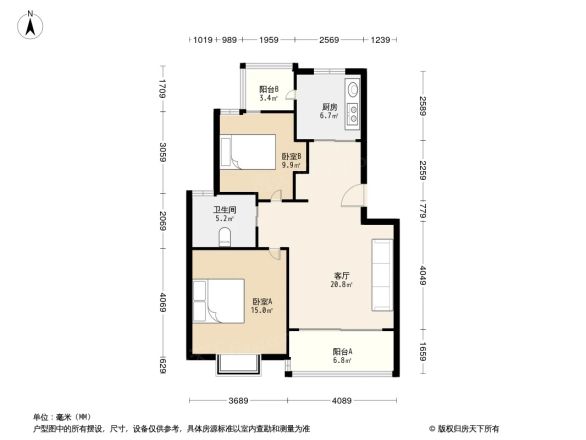 云锦佳苑户型图