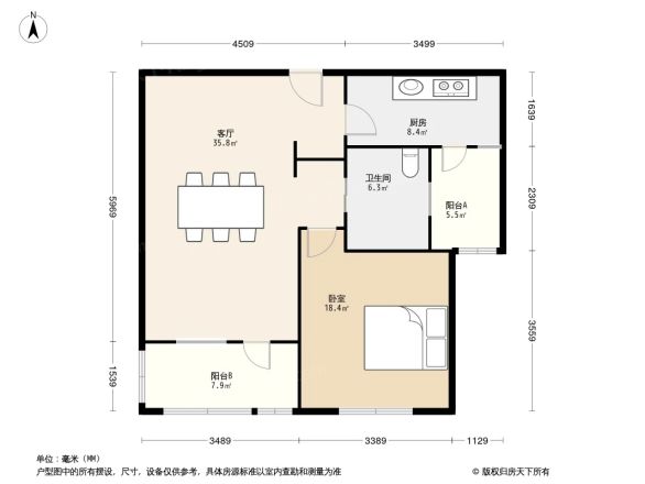 保利金爵公寓户型图
