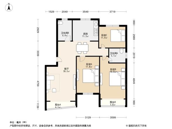 仁和苑户型图