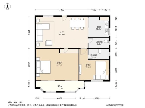 常高公寓户型图