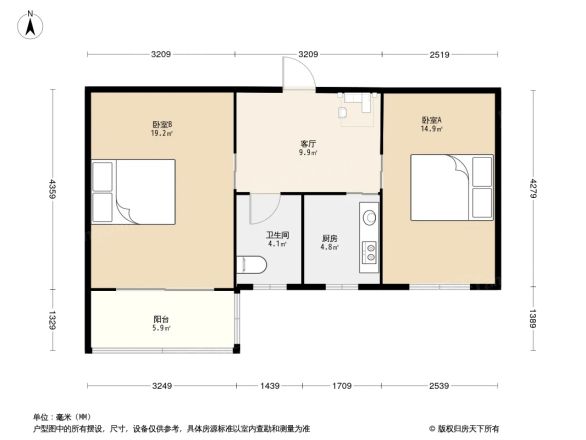 人乐一村户型图