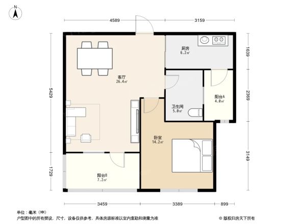 保利金爵公寓户型图