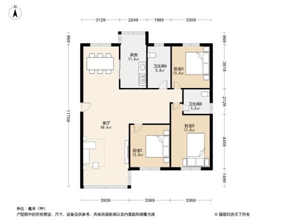 蓬莱苑户型图
