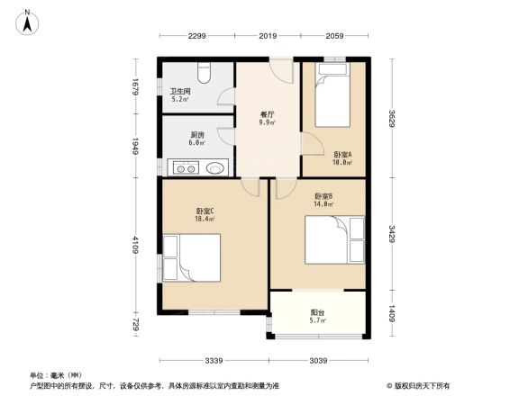 科汇公寓户型图