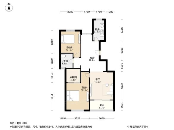 南方城户型图