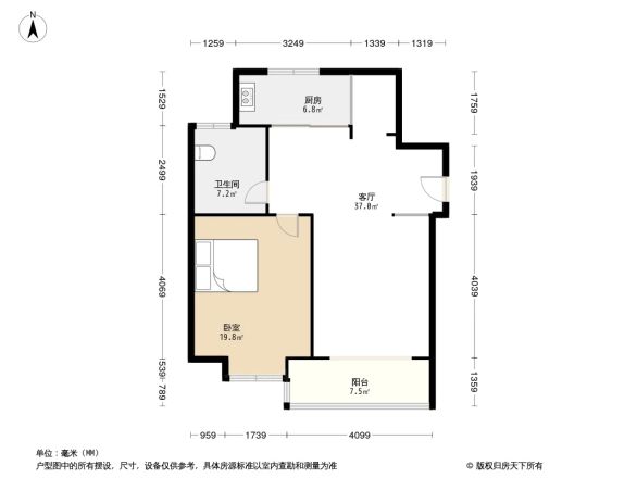 华滨家园户型图