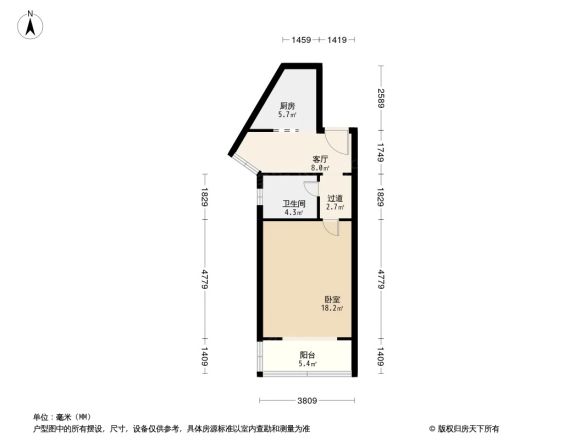 宝林二村户型图