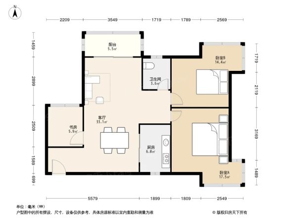 吉富绅花园户型图